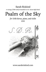 Psalm of the Sky Instrumental Parts choral sheet music cover